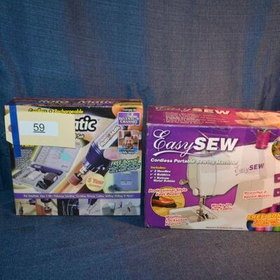 LOT 59 roto matic and easy sew
