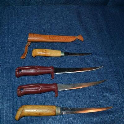LOT 73 fillet knives