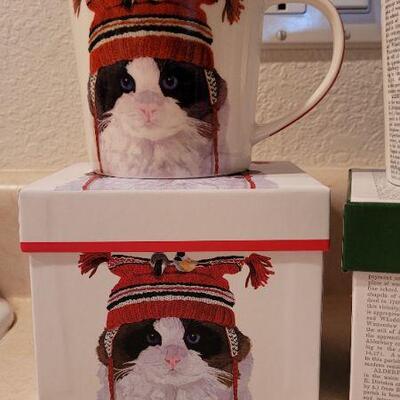 Lot 76: New PPD Cat Coffee Mugs x 2