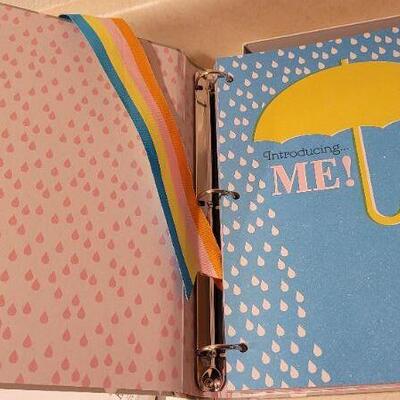 Lot 84: New Hallmark Girl 5-Year Raindrops Memory Book