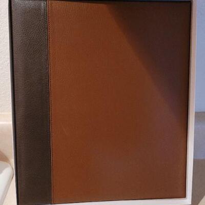 Lot 85: New Hallmark Leather Bound Photo Album 