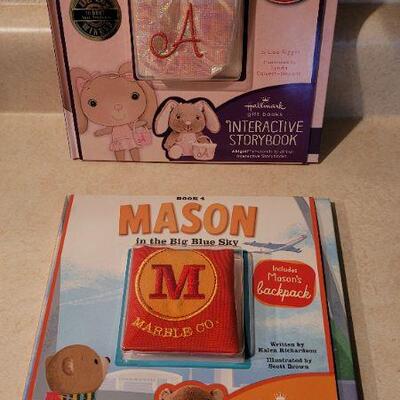 Lot 91: New Hallmark ABIGAIL + MASON Children's Books x 2