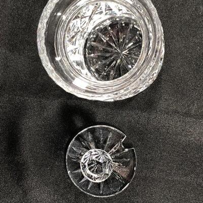 Small Waterford Crystal Jelly Jam Jar with Lid