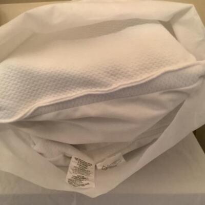 U/B - 1238. Two NEW IN PACKAGE  Memory Foam Pillows 