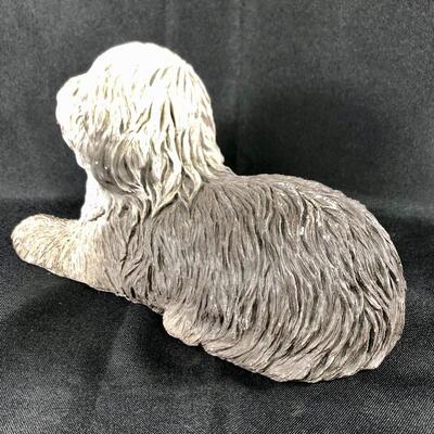 Shaggy Sheep Dog Figurine