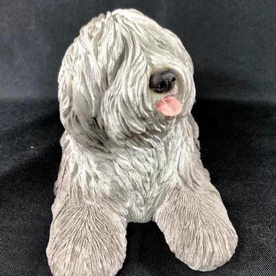 Shaggy Sheep Dog Figurine