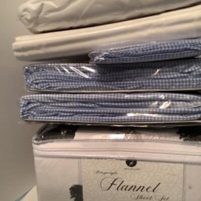 U/B - 1245 NEW in Package King Size Sheet Sets ( Ralph Lauren, DMK, Hoe Collection )