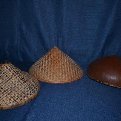 LOT 147 Collection of Asian hats
