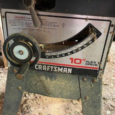 Lot 131 - Craftsman 10" Table Saw