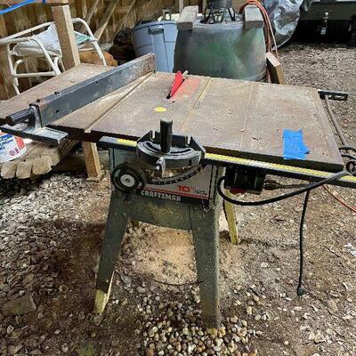 Lot 131 - Craftsman 10" Table Saw
