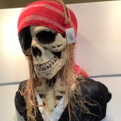 G - 1252. Halloween Pirate Skeleton 