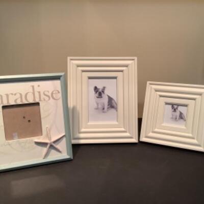 O - 1255. Three Picture Frames 