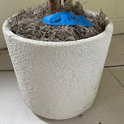 Lot 141 - Large Faux Ficus Tree