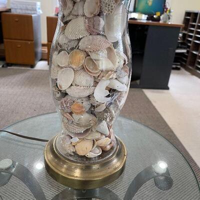 Lot 144 - Side Table and Lamp 