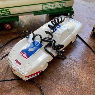 Lot 149 - Records, Hess Truck, Vintage Corvette Phones and More!