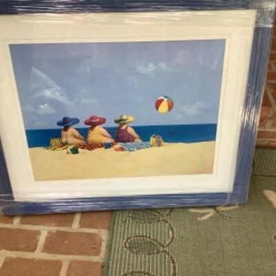 Q - 1257. Artisan Signed Watercolor 