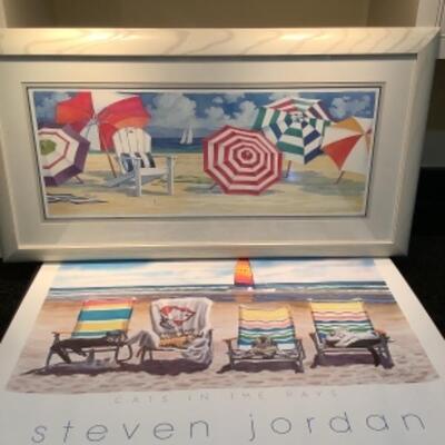 K - 1258. Cats in the Rays Lot by  Steven Jordan 