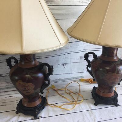 Set of 2 Lamps Excellent Condition Shades are Excellent 