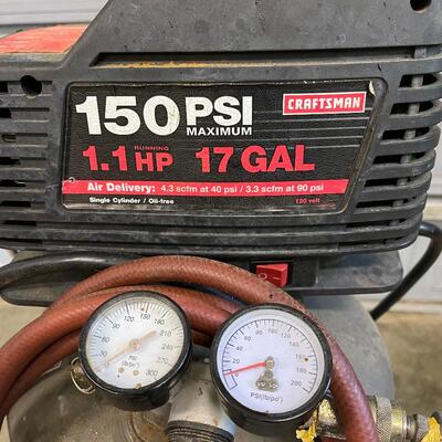 Lot 150 - Craftsman Air Compressor