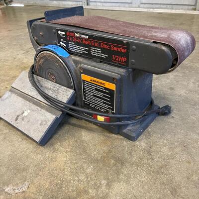 Lot 152 - Belt/Disc Sander