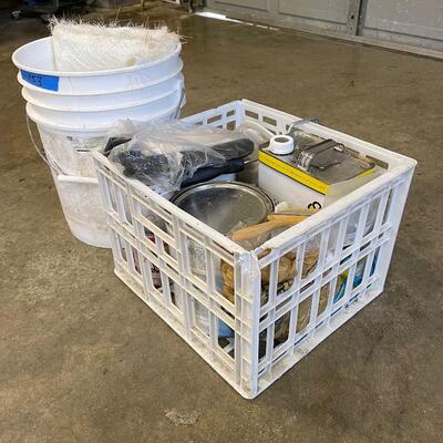 Lot 153 - Fiberglass Supplies