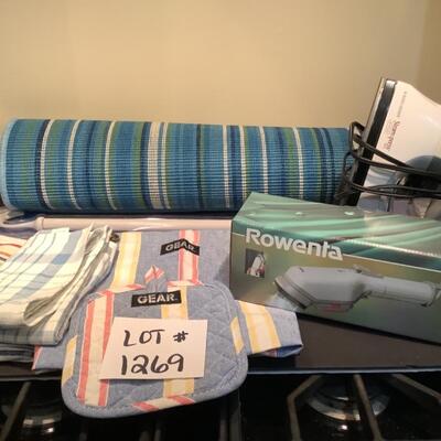 O - 1269. Household Essentials Lot 