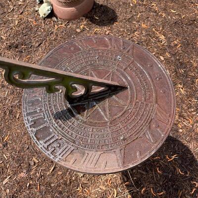 Lot 159 - Metal Sundial