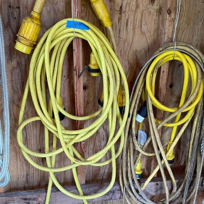 Lot 169 - Mooring Lines and Power Cords