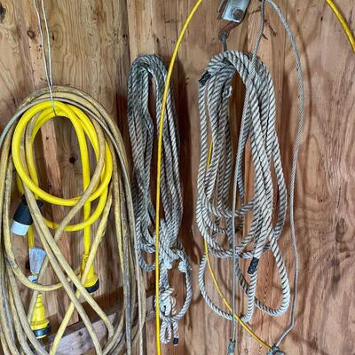 Lot 169 - Mooring Lines and Power Cords