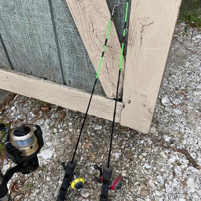Lot 174 - Fishing Rods and Reels