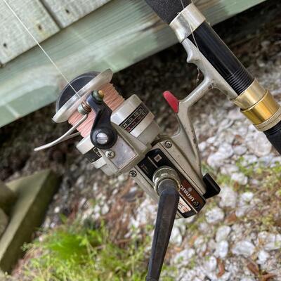 Lot 174 - Fishing Rods and Reels