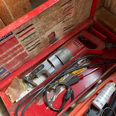 Lot 185 - Nail Gun, Nails and Sawzall