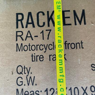 Lot 193 - Motorcycle Racks