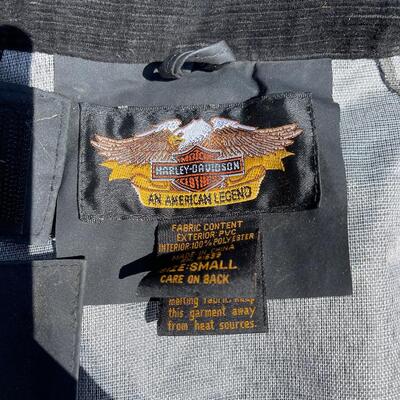 Lot 194 - Harley-Davidson Rain Suits and Helmets