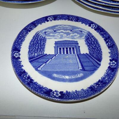 LOT  78  BLUE WILLOW DISHWARE
