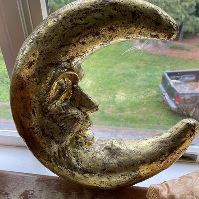 Lot 208 - Sun and Moon Home Decor & New Disco Ball