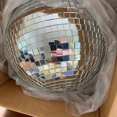 Lot 208 - Sun and Moon Home Decor & New Disco Ball