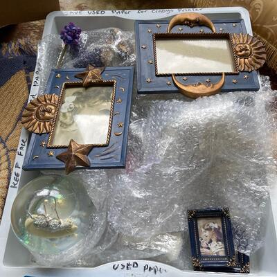 Lot 208 - Sun and Moon Home Decor & New Disco Ball