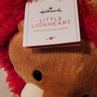 Lot 110: New RETIRED Little Lionheart Hallmark Figure- WORKS
