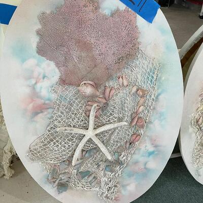 Lot 211 - Beach Artwork