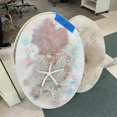 Lot 211 - Beach Artwork