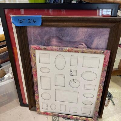 Lot 216 - Wall Art and Frames