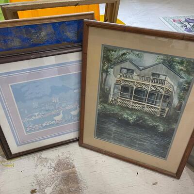 Lot 216 - Wall Art and Frames