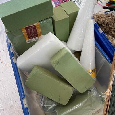 Lot 219 - Floral Craft Supplies 