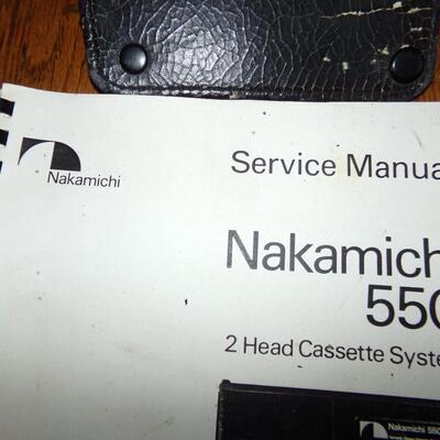 LOT 58  NAKAMICHI 550 CASSETTE SYSTEM
