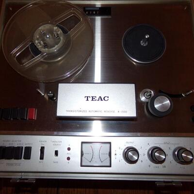 LOT 57  TEAC STEREOPHONIC TAPE RECORDER 