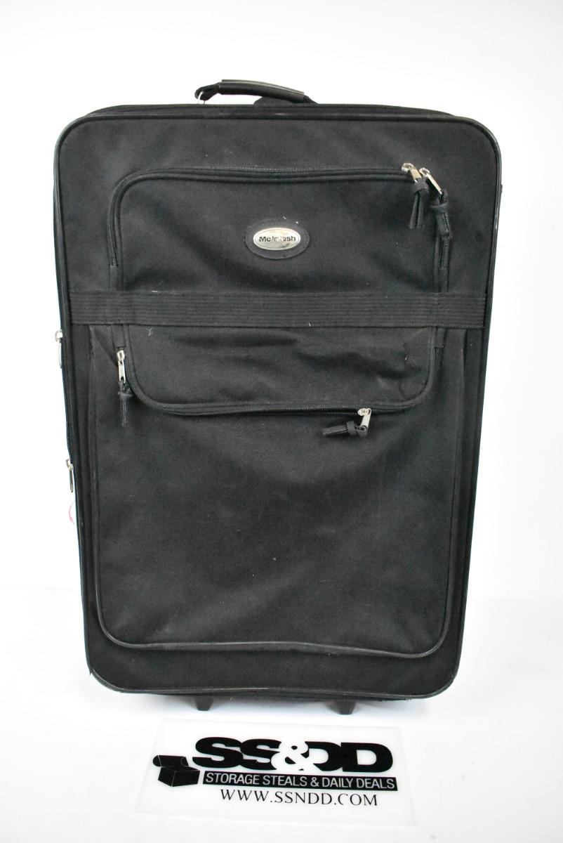 Black Rolling Luggage by McIntosh. Used. Works. | EstateSales.org