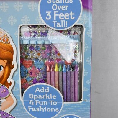 Sophia the First Color N' Style Fashion Doll Activity - New