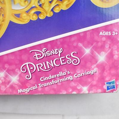 Disney Princess Cinderella's Magical Transforming Carriage. Damaged Box - New
