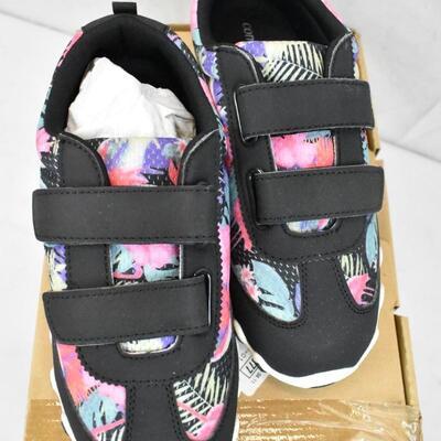 Comfort View Shoes, Women's size 7W, Black & Colorful - New